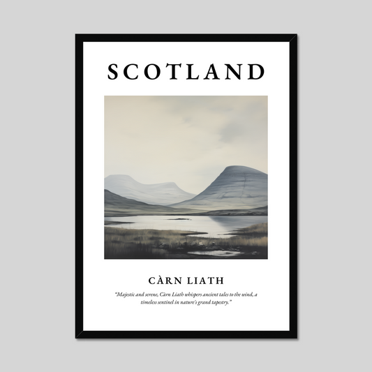 Poster of Càrn Liath, Scotland.