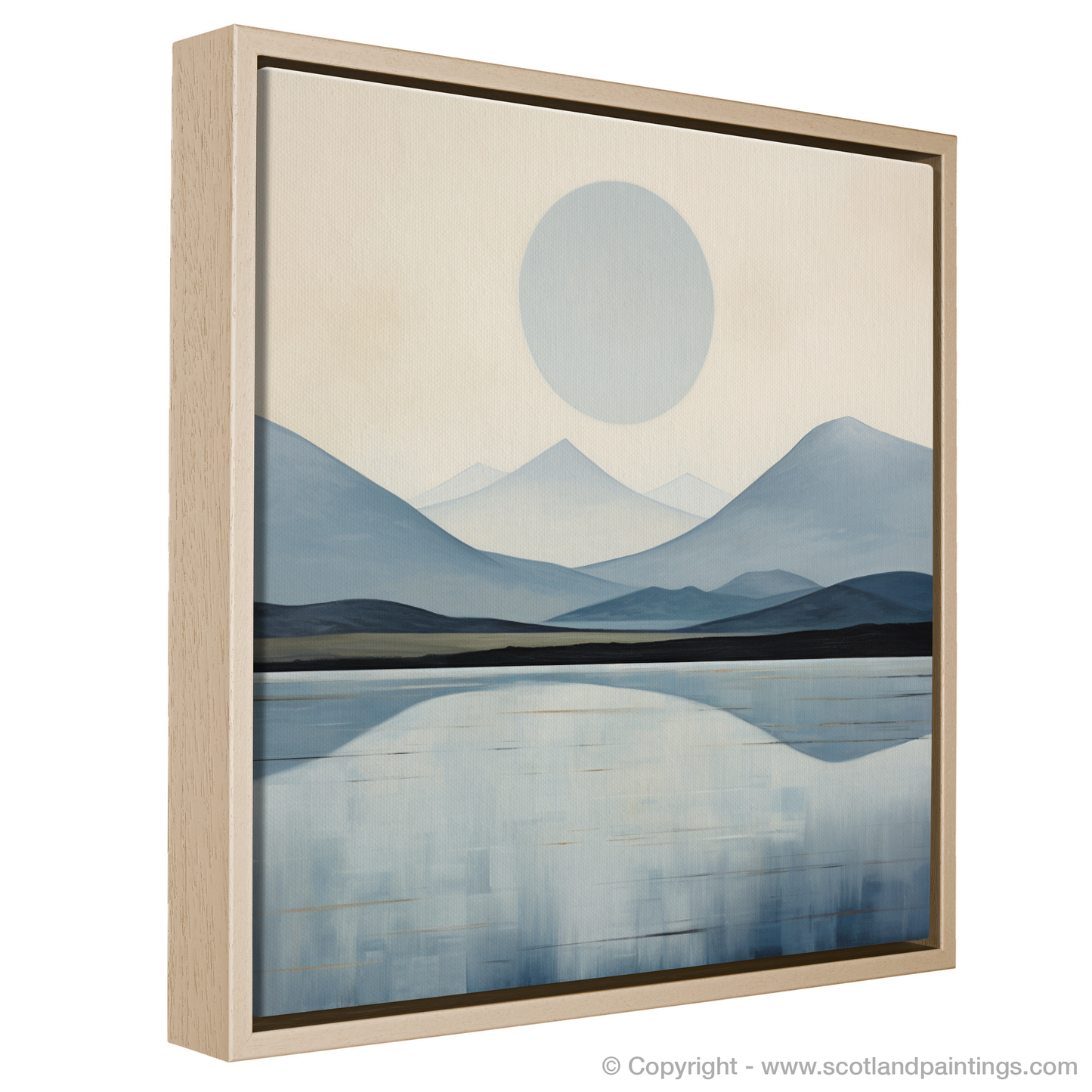 Painting and Art Print of Càrn Liath (Beinn a' Ghlò). Abstract Essence of Càrn Liath - A Scottish Munro Interpretation.