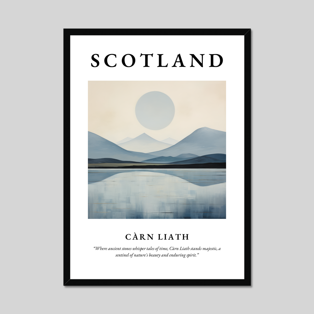 Poster of Càrn Liath, Scotland.