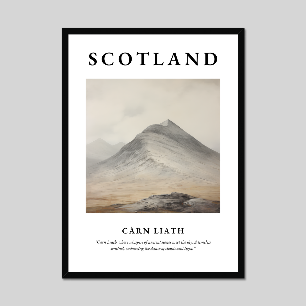 Poster of Càrn Liath, Scotland.