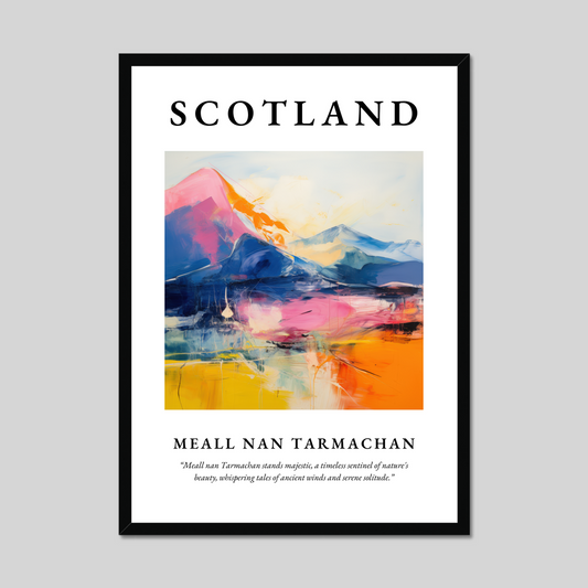 Poster of Meall nan Tarmachan, Scotland.