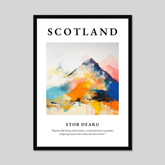 Poster of Stob Dearg, Scotland.