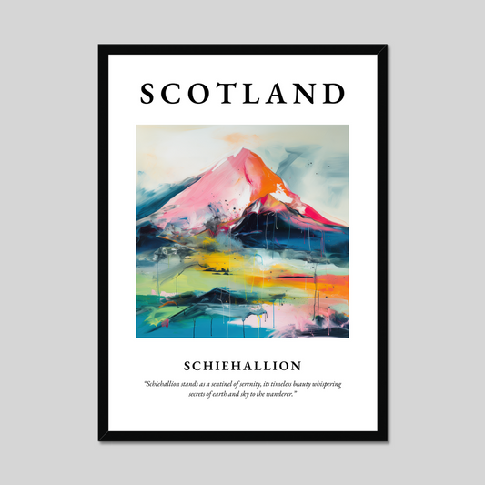 Poster of Schiehallion, Scotland.