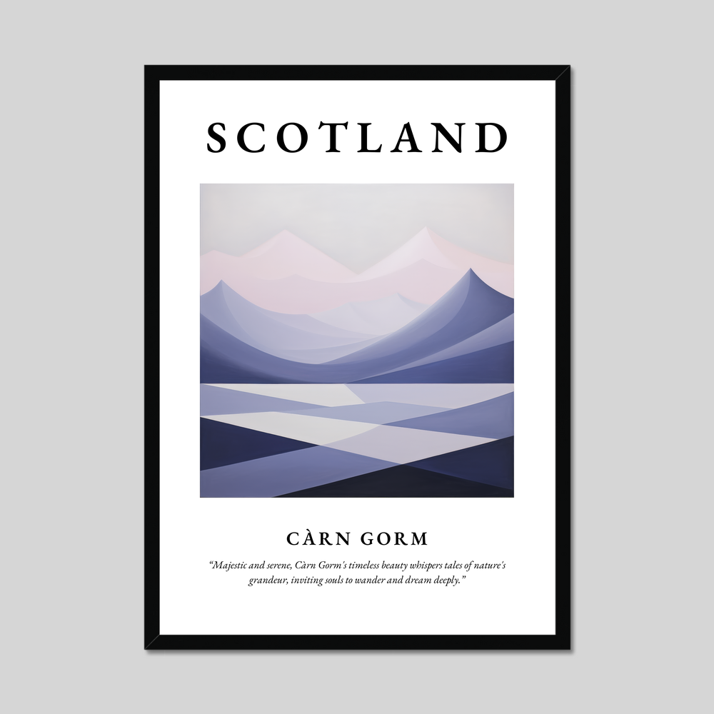 Poster of Càrn Gorm, Scotland.