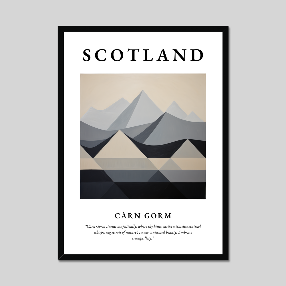 Poster of Càrn Gorm, Scotland.