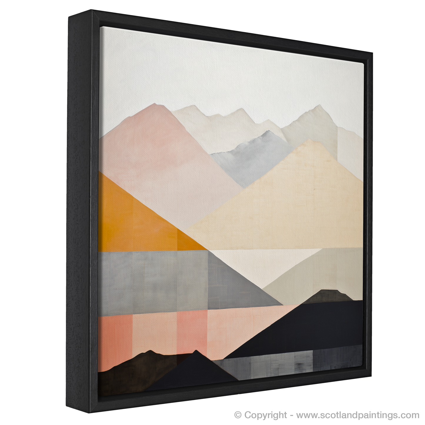 Painting and Art Print of Ben Nevis. Abstract Elegance of Ben Nevis.