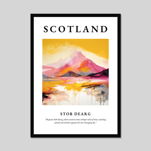 Poster of Stob Dearg, Scotland.