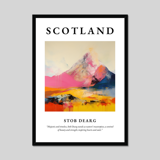 Poster of Stob Dearg, Scotland.