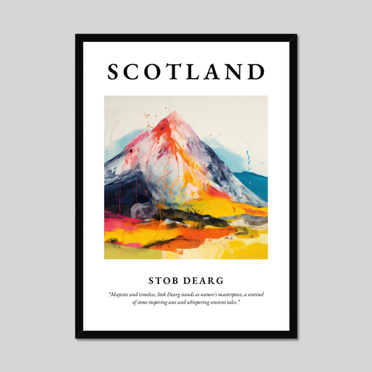 Poster of Stob Dearg, Scotland.