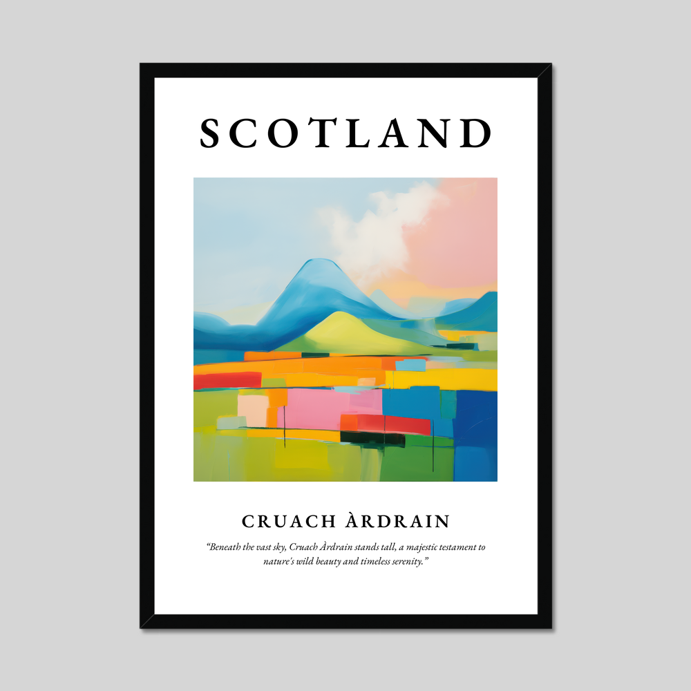 Poster of Cruach Àrdrain, Scotland.