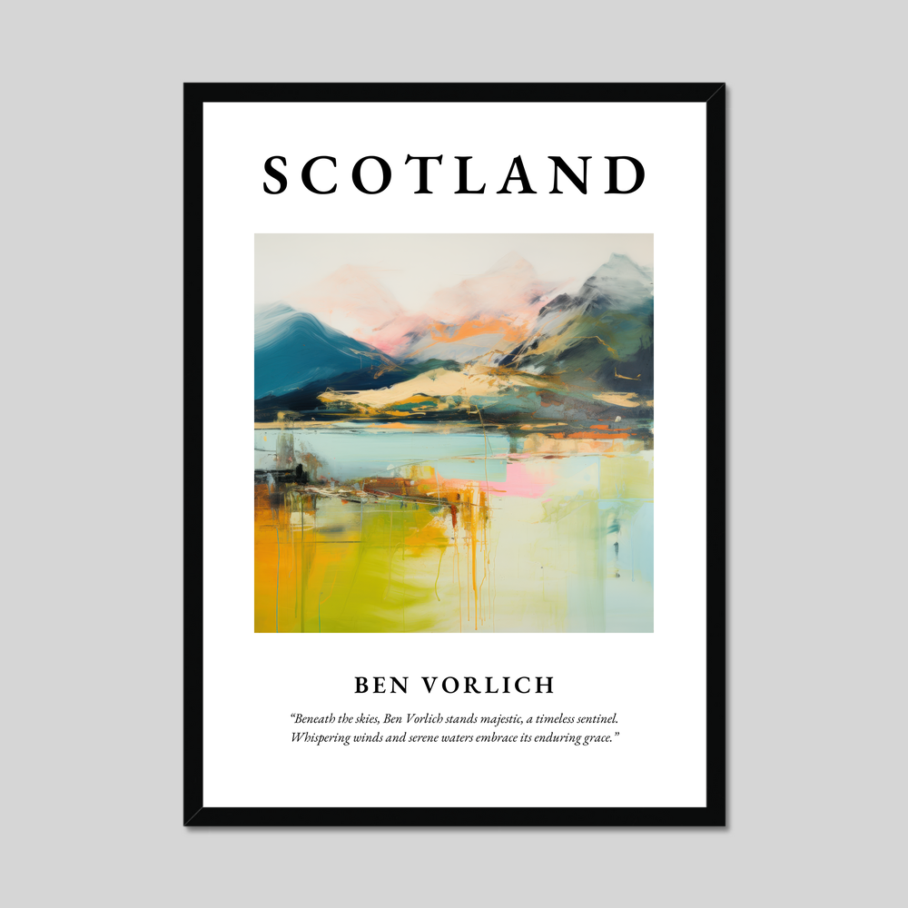 Poster of Ben Vorlich, Scotland.