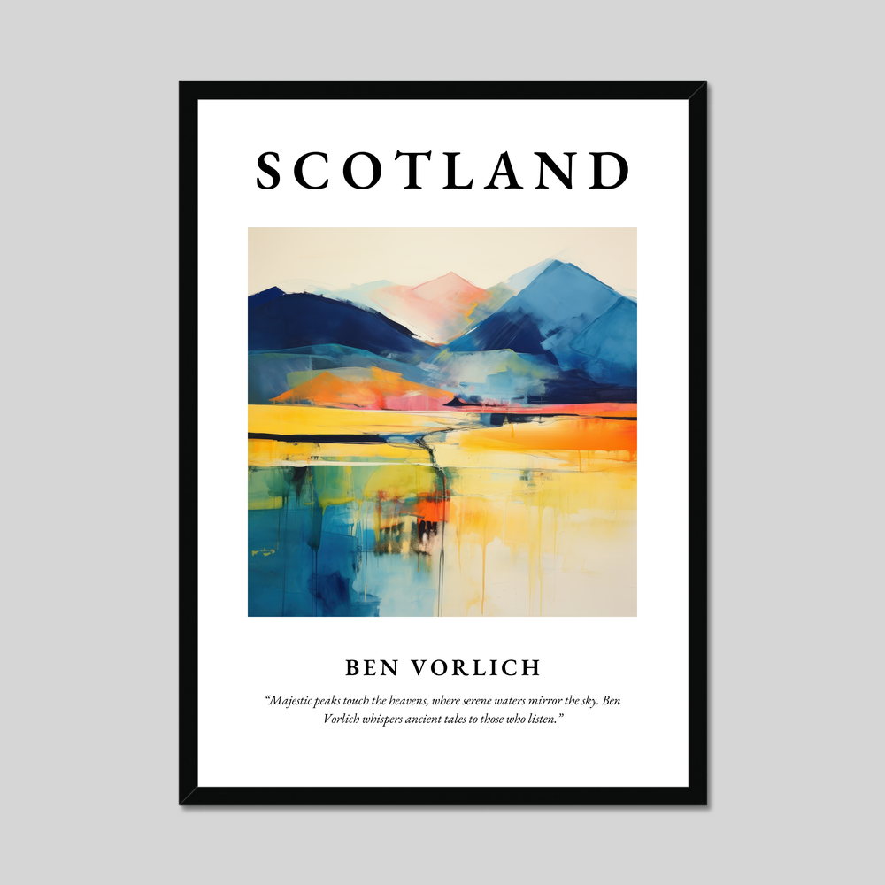 Poster of Ben Vorlich, Scotland.