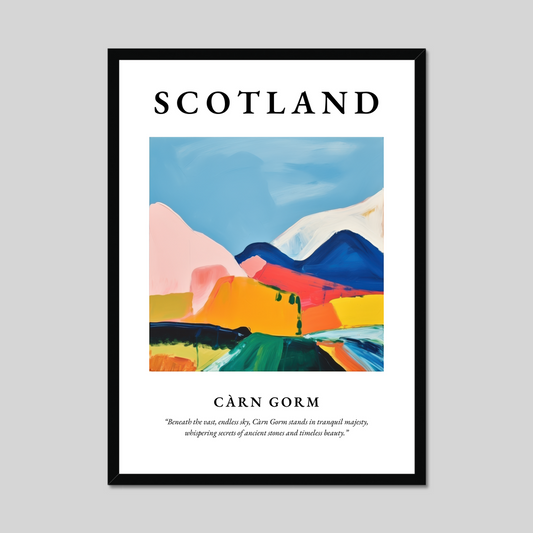 Poster of Càrn Gorm, Scotland.