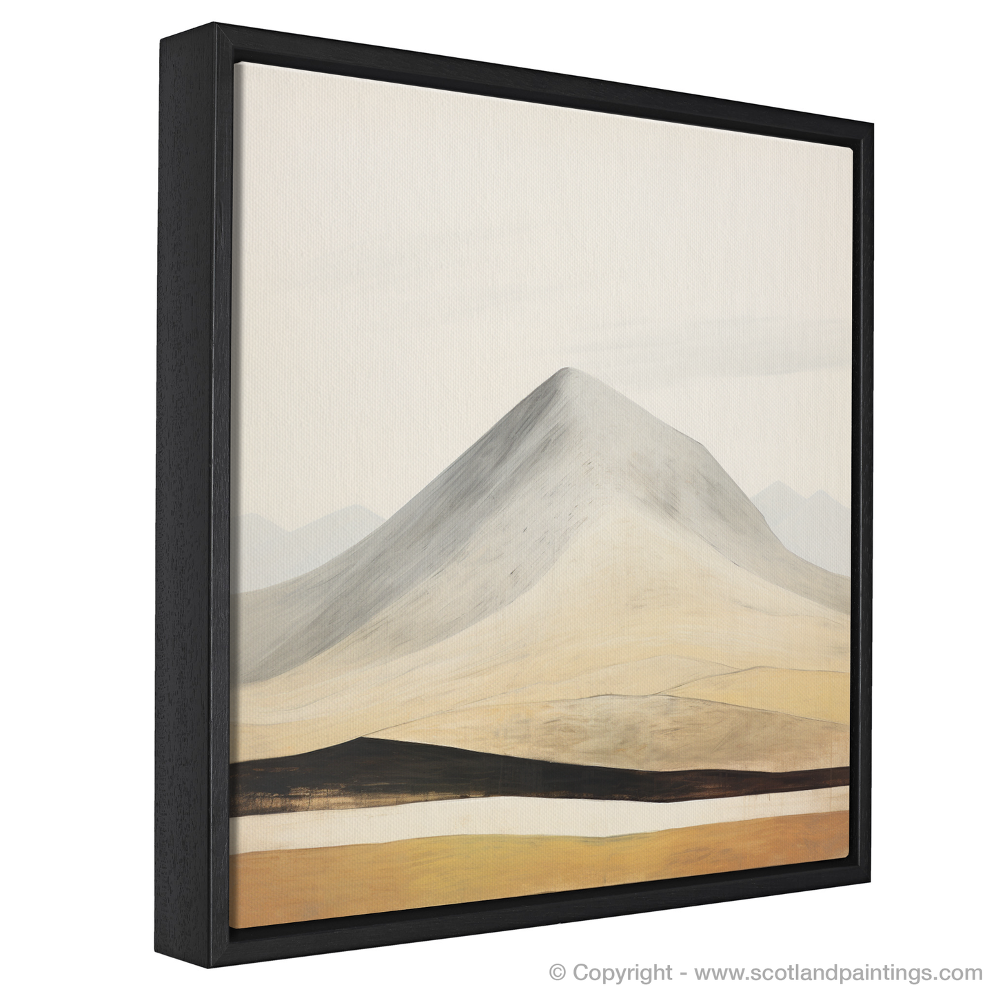 Painting and Art Print of Ben Lawers entitled "Abstract Essence of Ben Lawers".