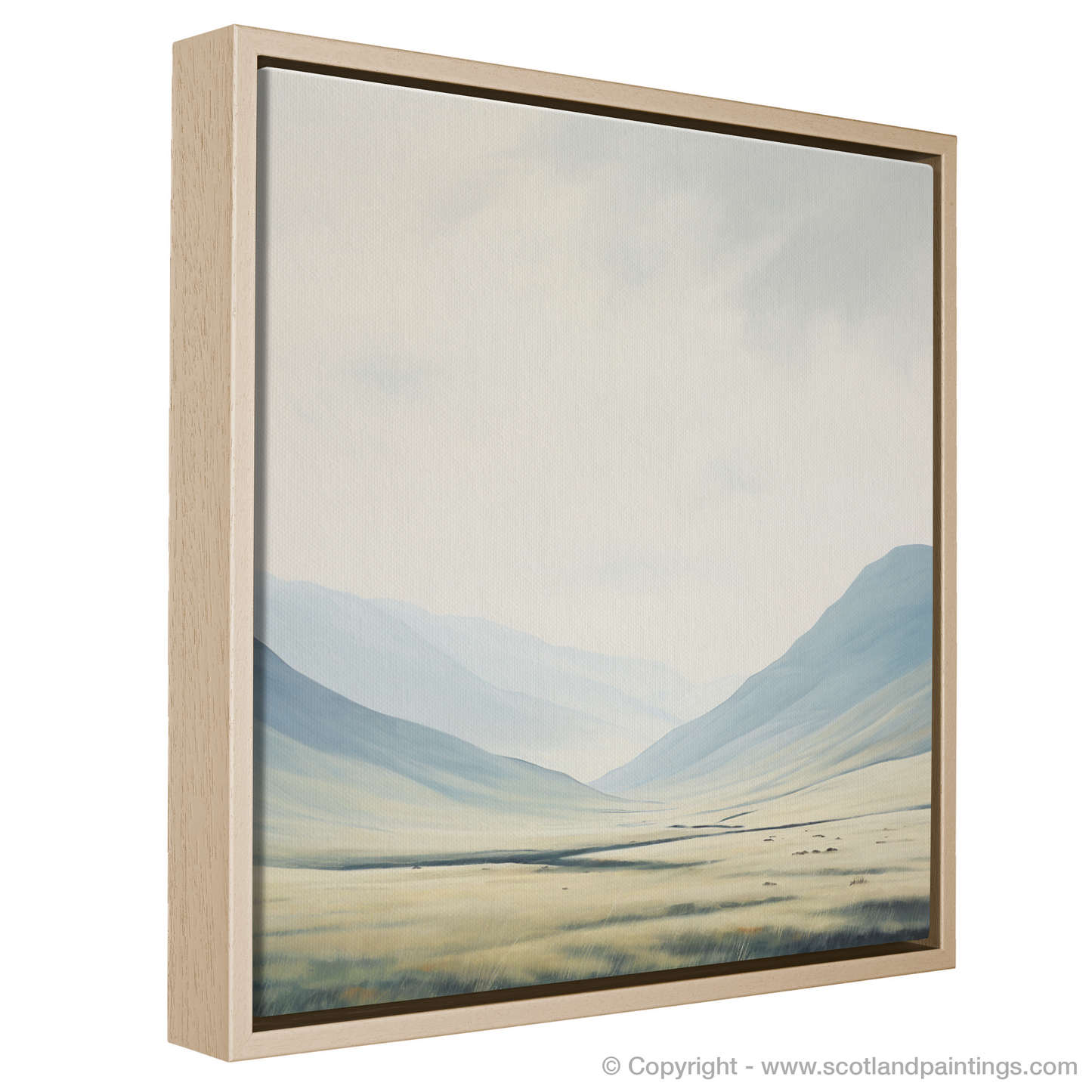 Painting and Art Print of The Cairnwell entitled "The Cairnwell Whispers: An Abstract Highland Symphony".