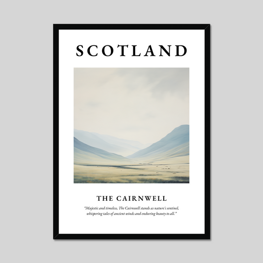 Poster of The Cairnwell, Scotland.