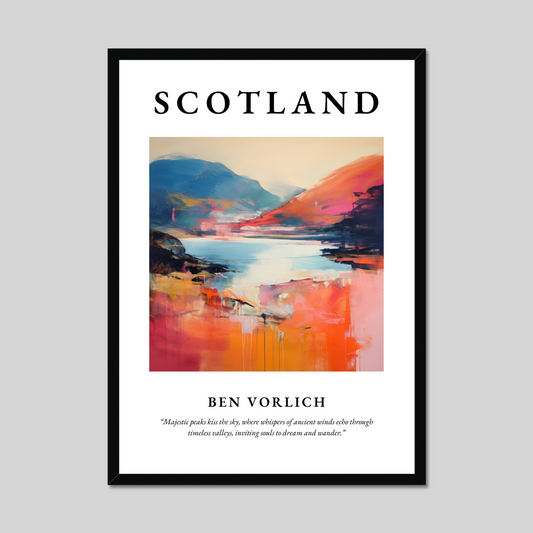 Poster of Ben Vorlich, Scotland.