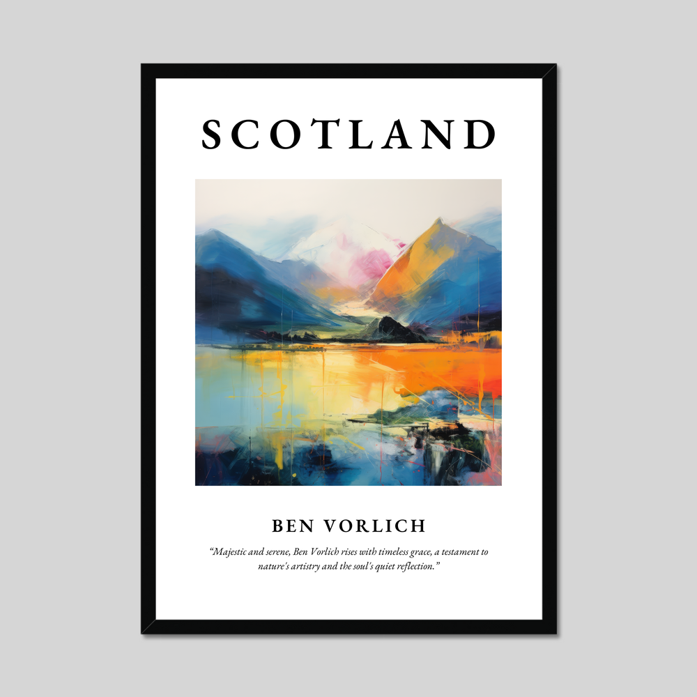 Poster of Ben Vorlich, Scotland.