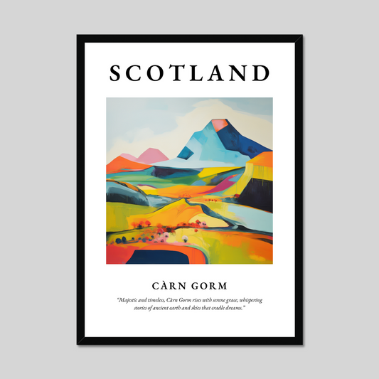 Poster of Càrn Gorm, Scotland.