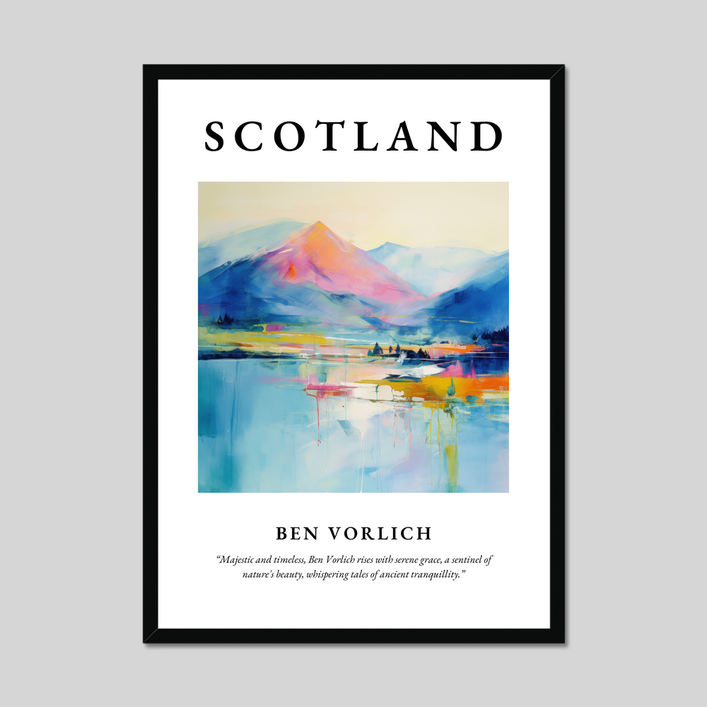 Poster of Ben Vorlich, Scotland.