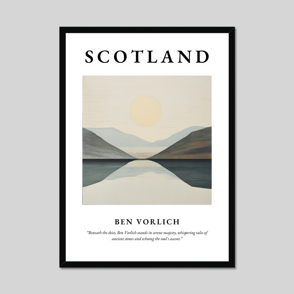 Poster of Ben Vorlich, Scotland.