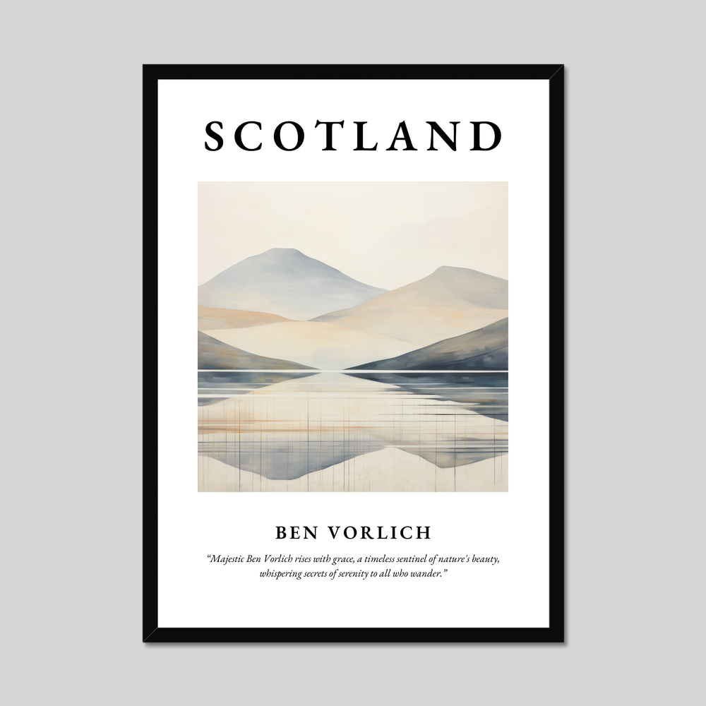 Poster of Ben Vorlich, Scotland.