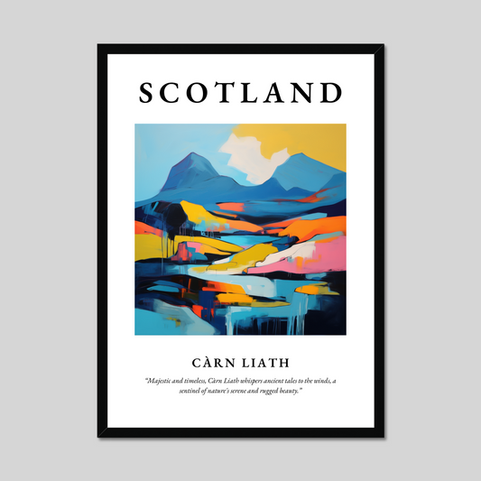 Poster of Càrn Liath, Scotland.