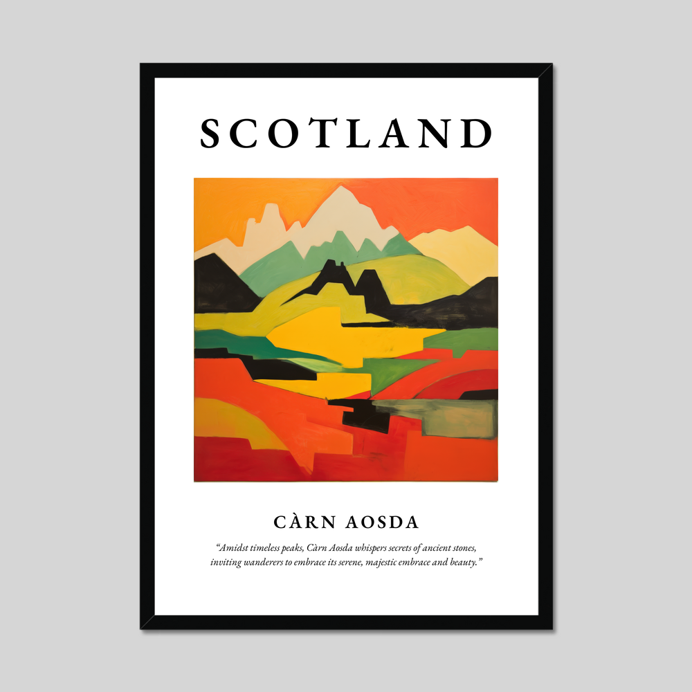 Poster of Càrn Aosda, Scotland.