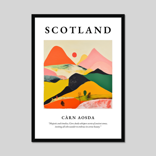 Poster of Càrn Aosda, Scotland.