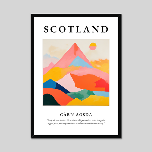 Poster of Càrn Aosda, Scotland.