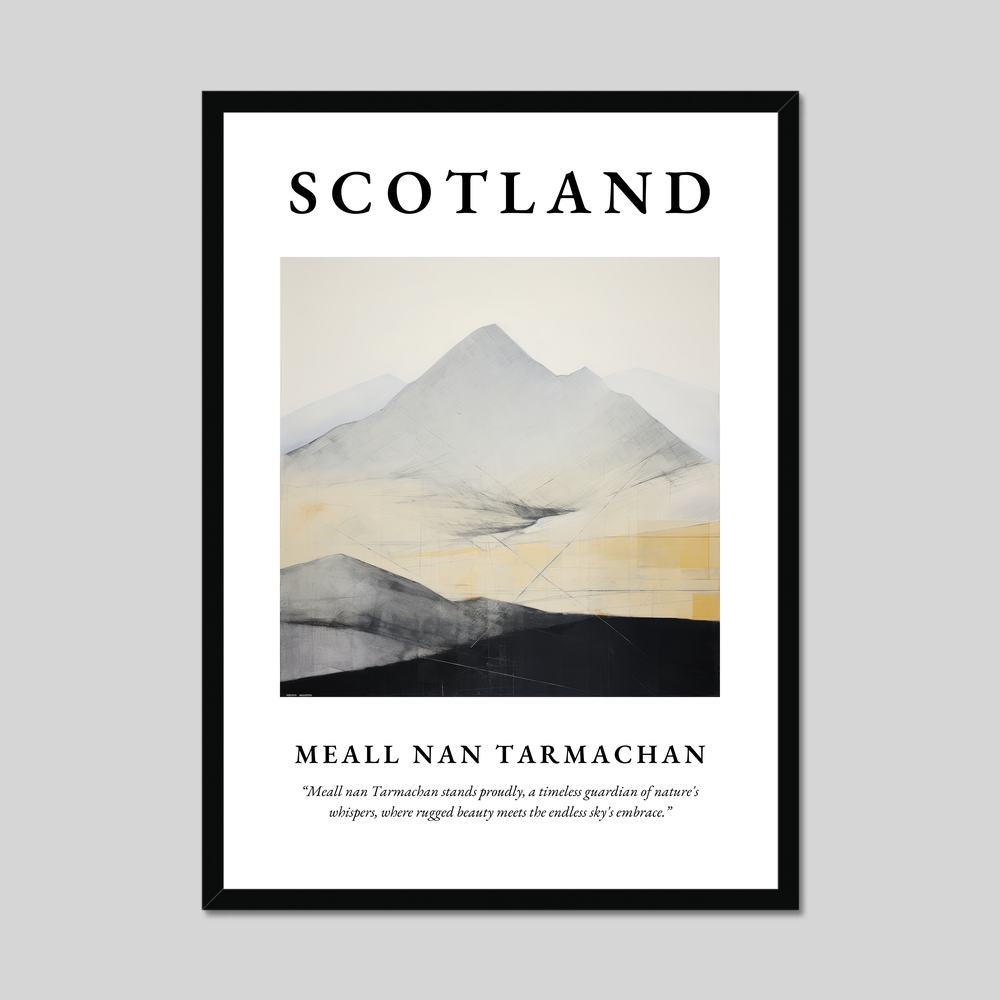 Poster of Meall nan Tarmachan, Scotland.