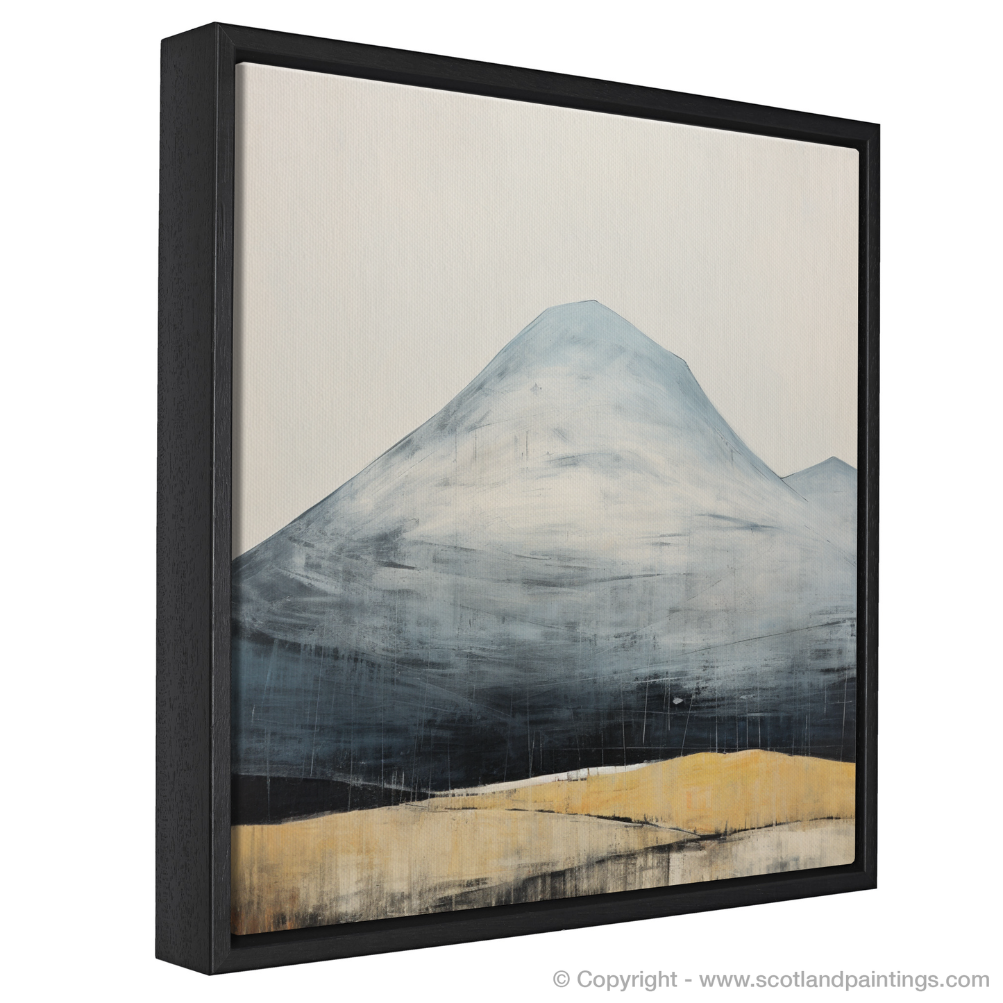 Painting and Art Print of Meall nan Tarmachan. Abstract Essence of Meall nan Tarmachan.