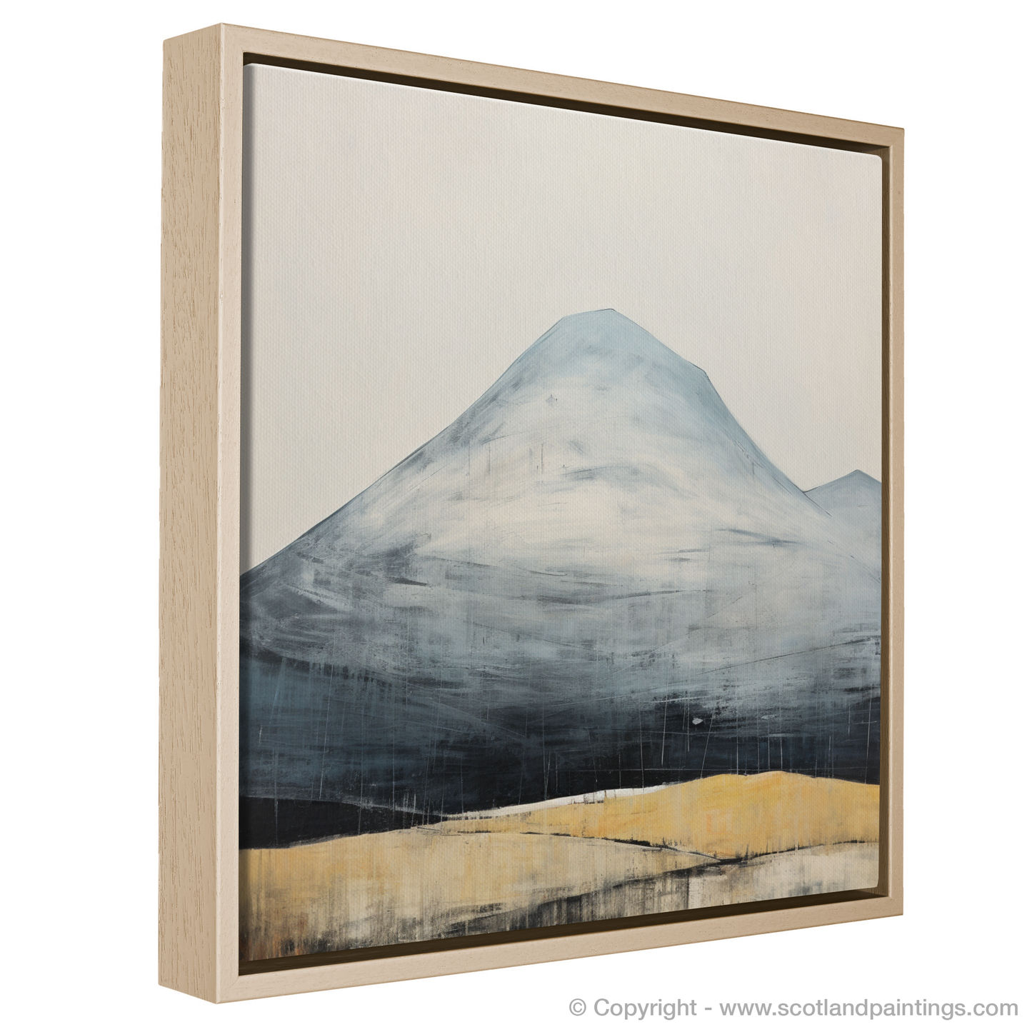 Painting and Art Print of Meall nan Tarmachan. Abstract Essence of Meall nan Tarmachan.