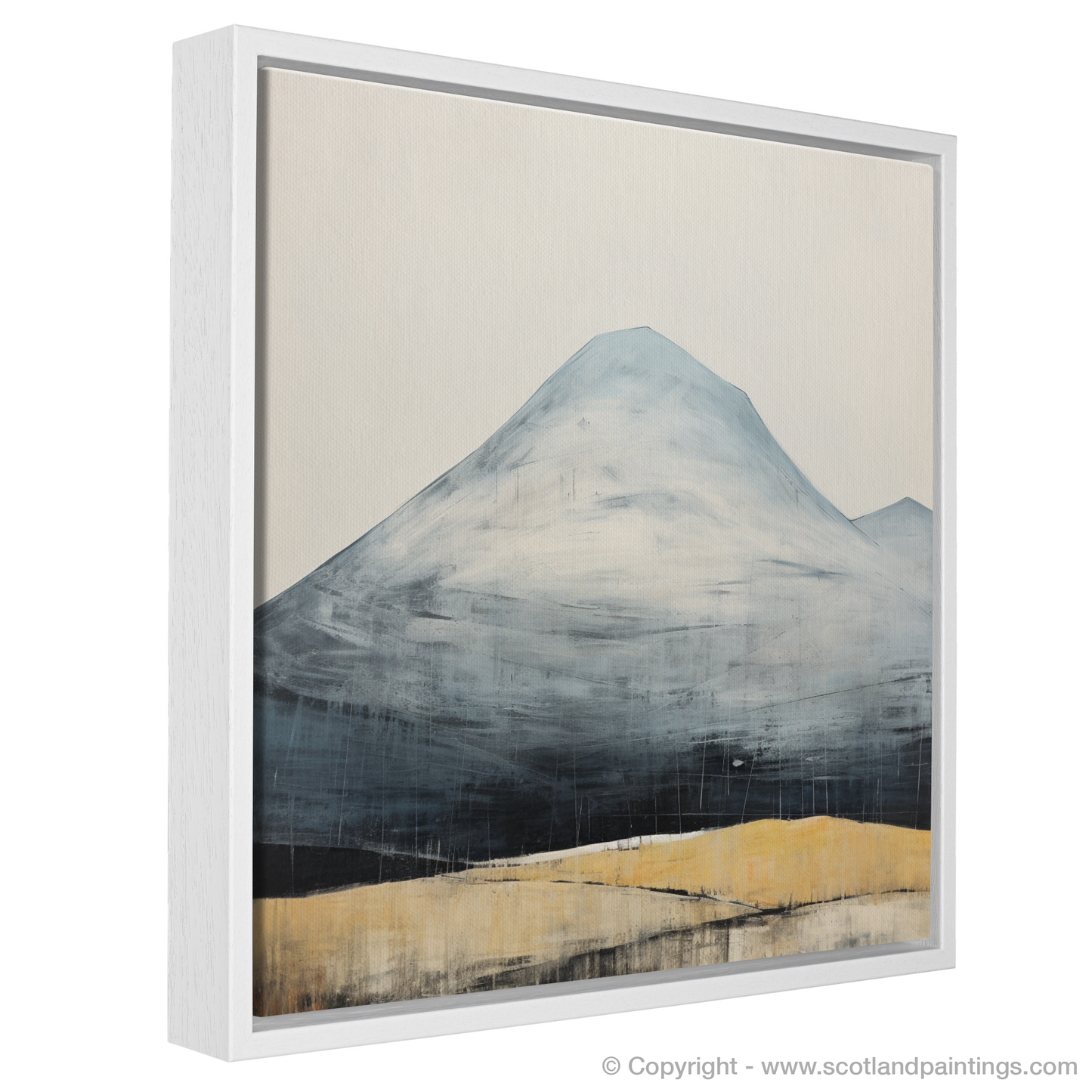 Painting and Art Print of Meall nan Tarmachan. Abstract Essence of Meall nan Tarmachan.