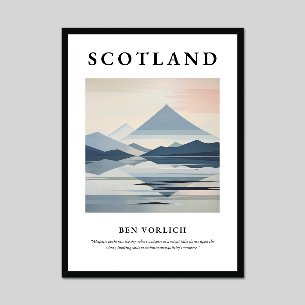 Poster of Ben Vorlich, Scotland.