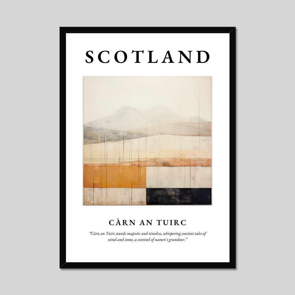 Poster of Càrn an Tuirc, Scotland.