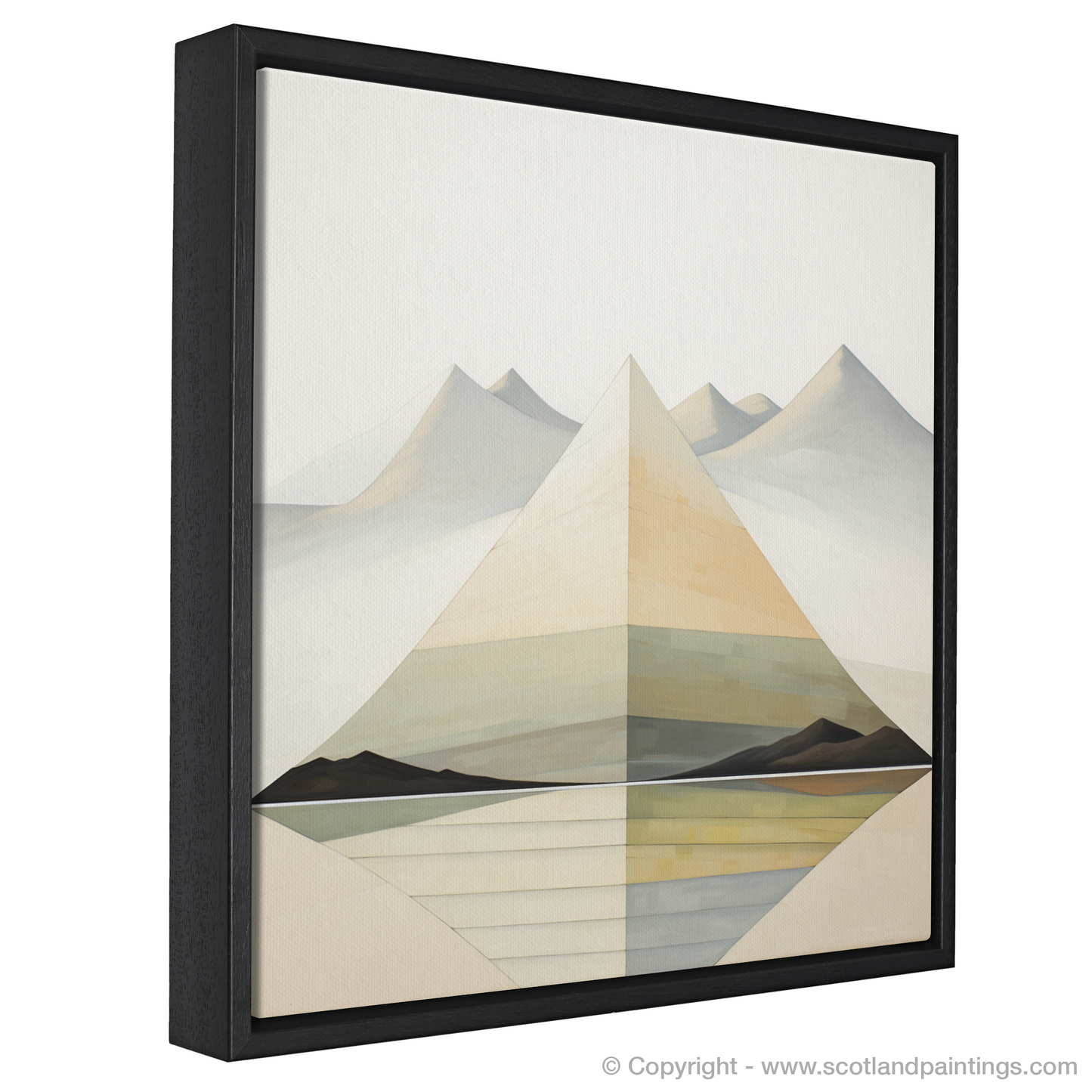 Painting and Art Print of Beinn a' Chròin entitled "Abstract Visions of Beinn a' Chròin".