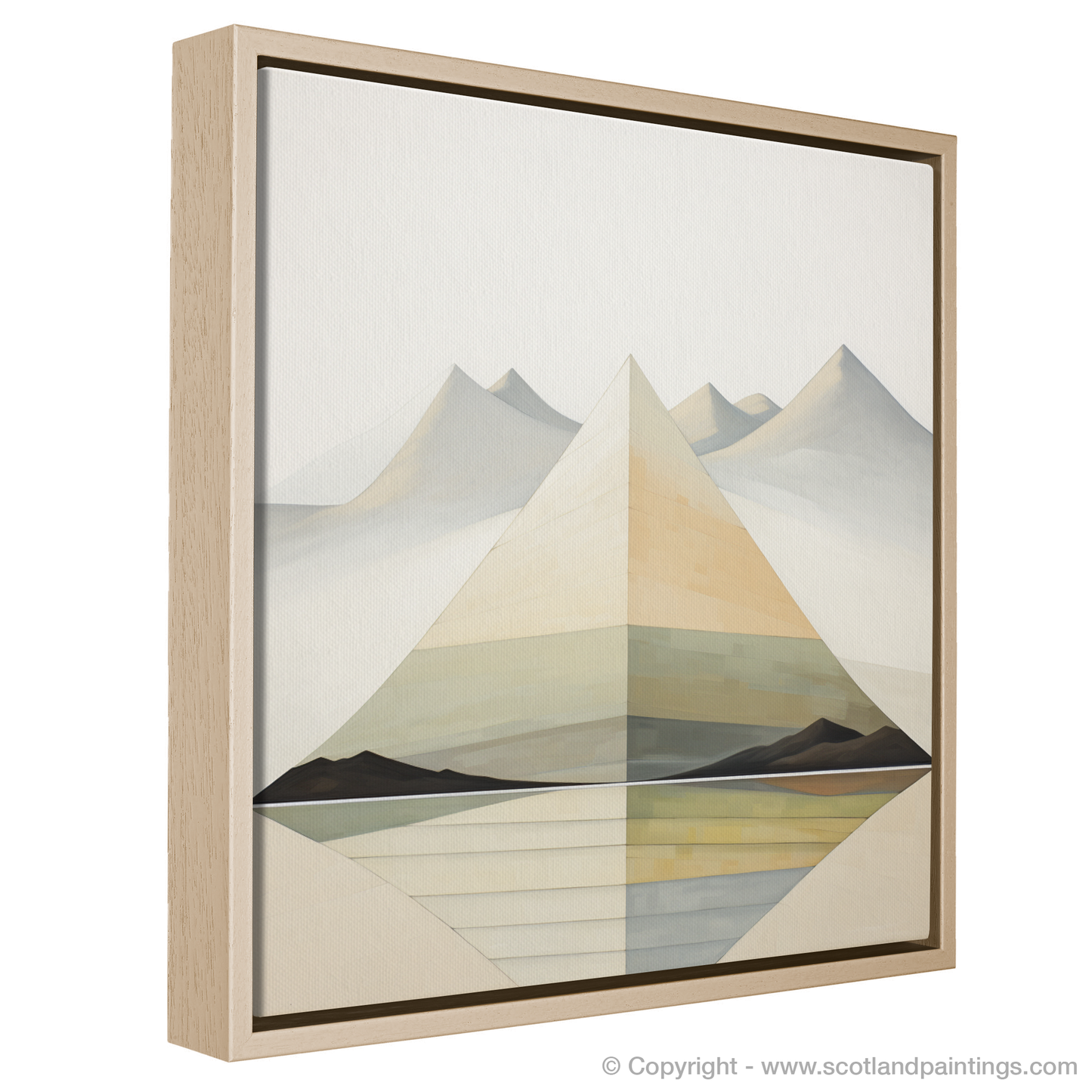 Painting and Art Print of Beinn a' Chròin entitled "Abstract Visions of Beinn a' Chròin".