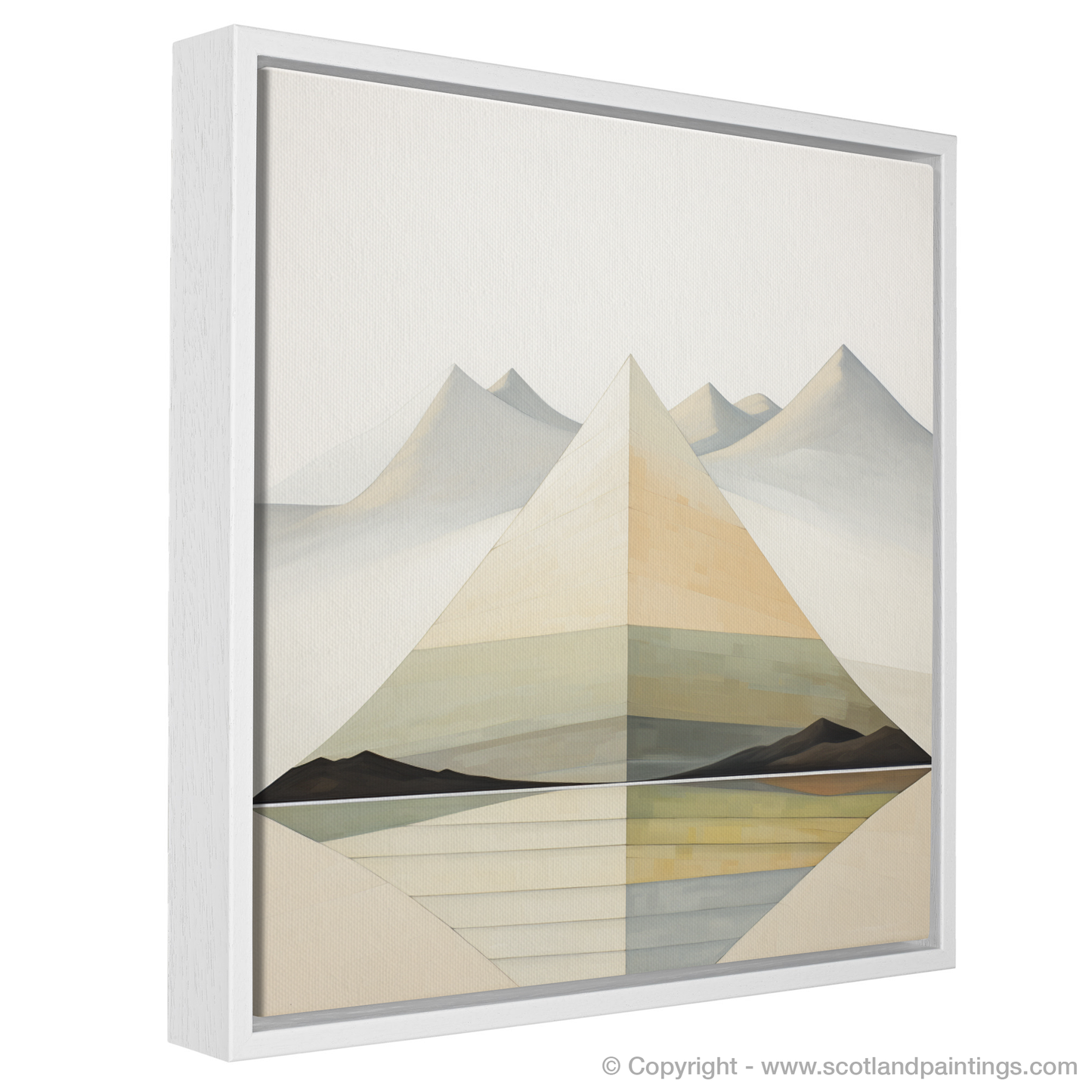 Painting and Art Print of Beinn a' Chròin entitled "Abstract Visions of Beinn a' Chròin".