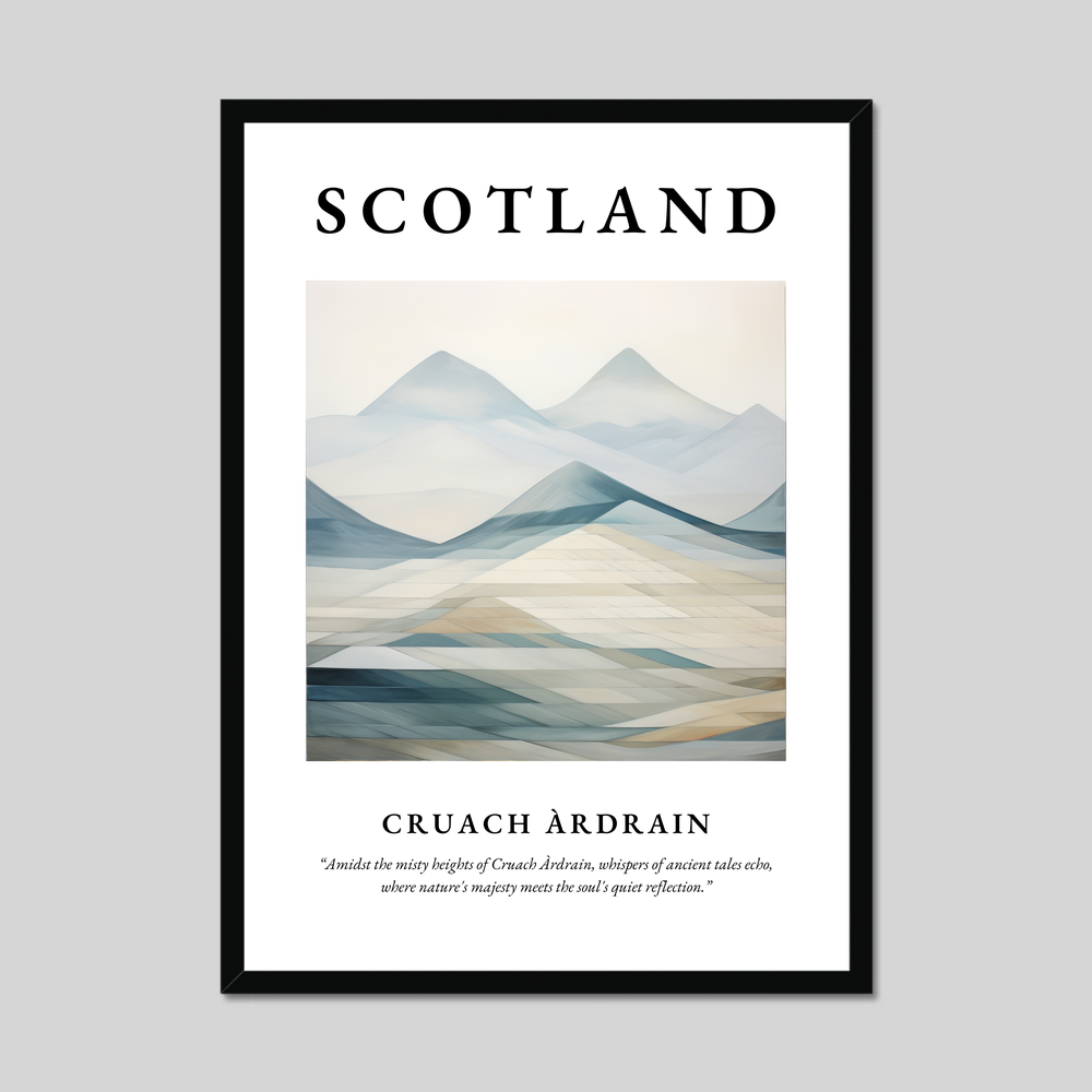 Poster of Cruach Àrdrain, Scotland.