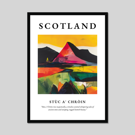 Poster of Stùc a' Chròin, Scotland.