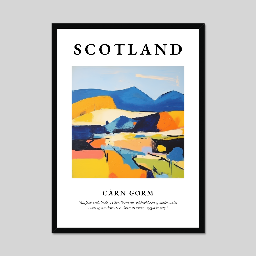 Poster of Càrn Gorm, Scotland.