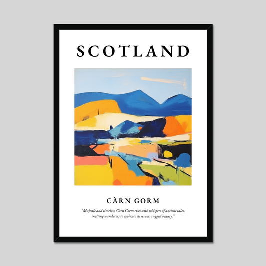 Poster of Càrn Gorm, Scotland.