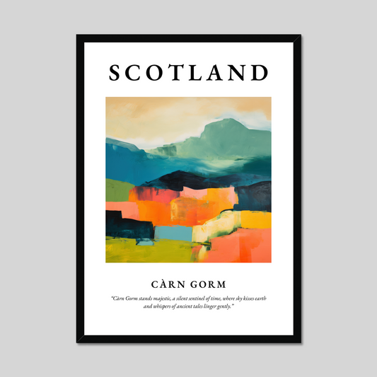 Poster of Càrn Gorm, Scotland.