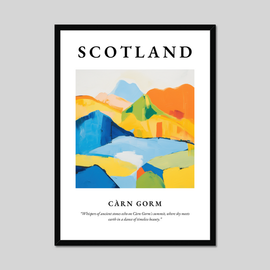 Poster of Càrn Gorm, Scotland.