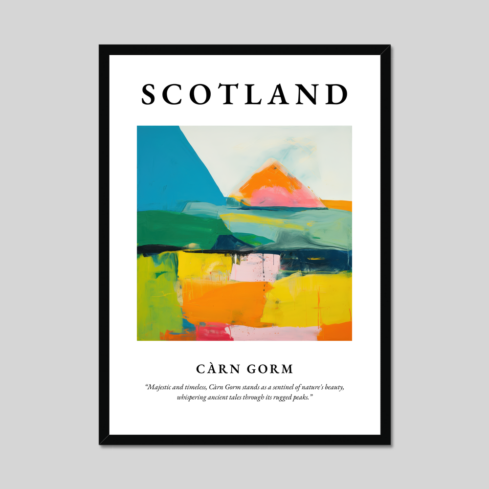 Poster of Càrn Gorm, Scotland.