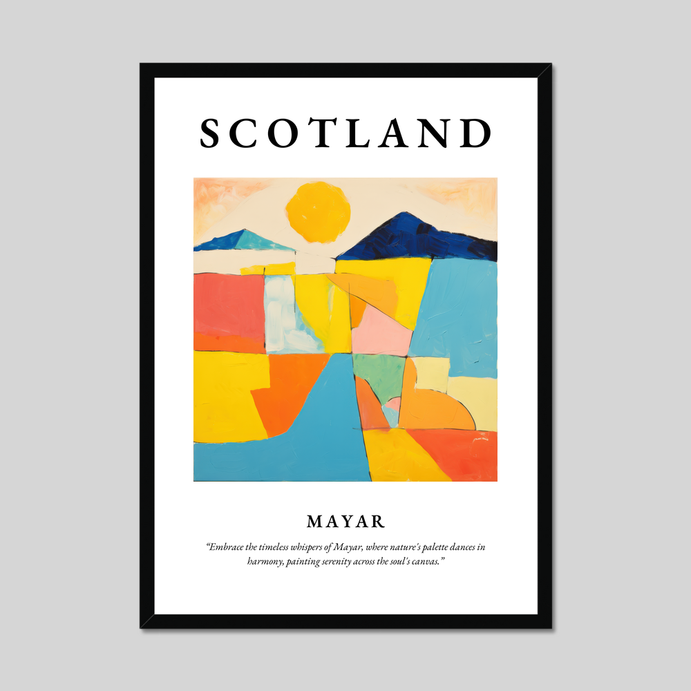 Poster of Mayar, Scotland.