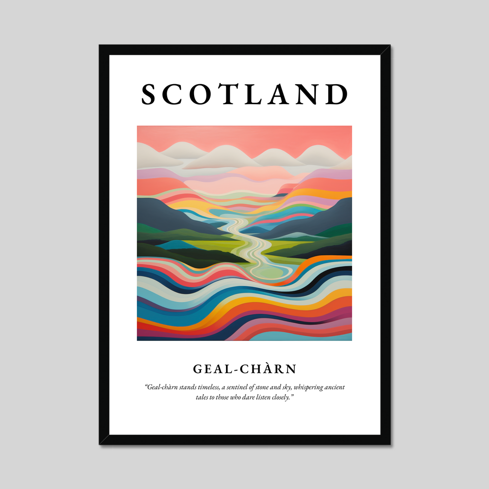 Poster of Geal-chàrn, Scotland.