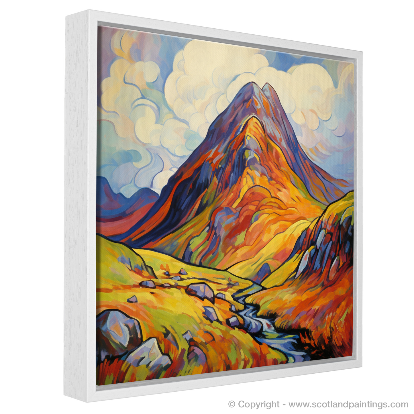 Highland Fervour: A Fauvist Tribute to Stob Dubh