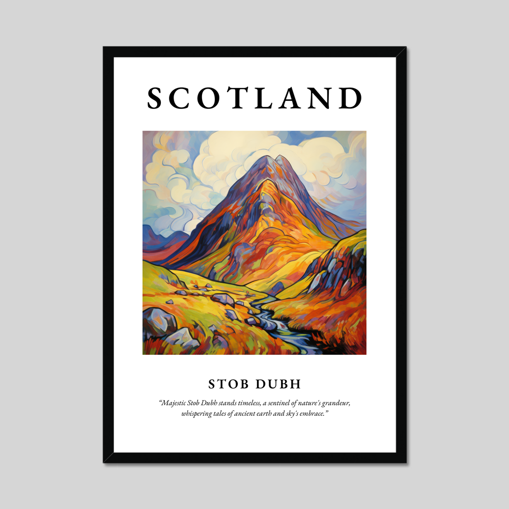 Poster of Stob Dubh, Scotland.